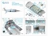 Quinta Studio QD32181 F-104S-ASA 3D-Printed coloured Interior on decal paper (Italeri) 1/32